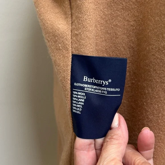 BURBERRYS Vintage Classic Tan Trench Coat- 8 Long - Picture 7 of 17